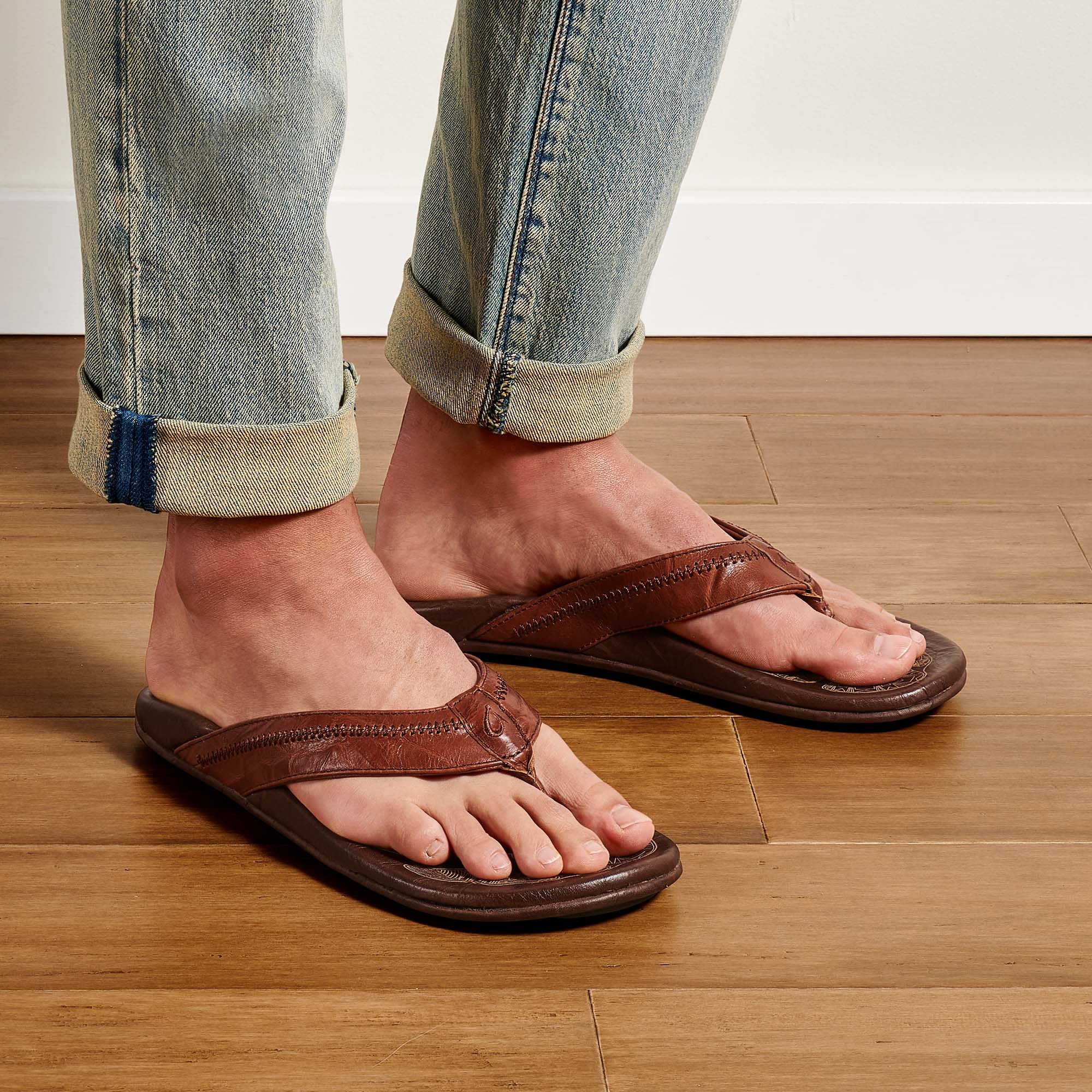 European leather sandals discount